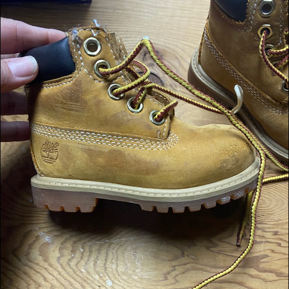 Used boys timberlands